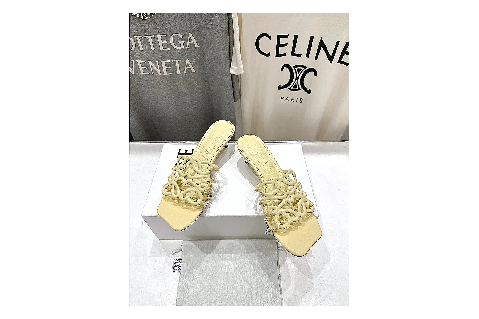 kakosheetbase.com Yellow Woven Mule 9560 Yellow mule product image thumbnail 6